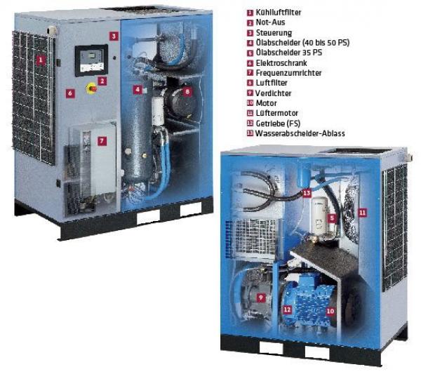 ELMAG MARK screw compressor RMB 30 - 10bar with ES4000 control unit